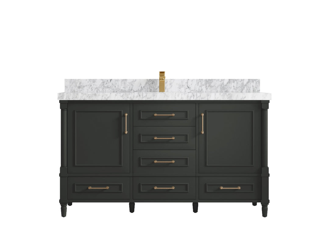 Aberdeen 60 in. W x 22 in. D Single Sink Bathroom Vanity - Willow Bath and Vanity