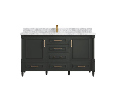 Aberdeen 60 in. W x 22 in. D Single Sink Bathroom Vanity - Willow Bath and Vanity