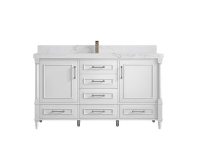 Aberdeen 60 in. W x 22 in. D Single Sink Bathroom Vanity - Willow Bath and Vanity
