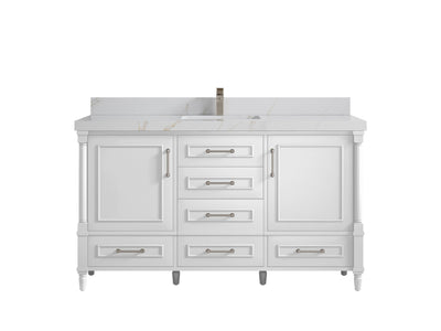 Aberdeen 60 in. W x 22 in. D Single Sink Bathroom Vanity - Willow Bath and Vanity