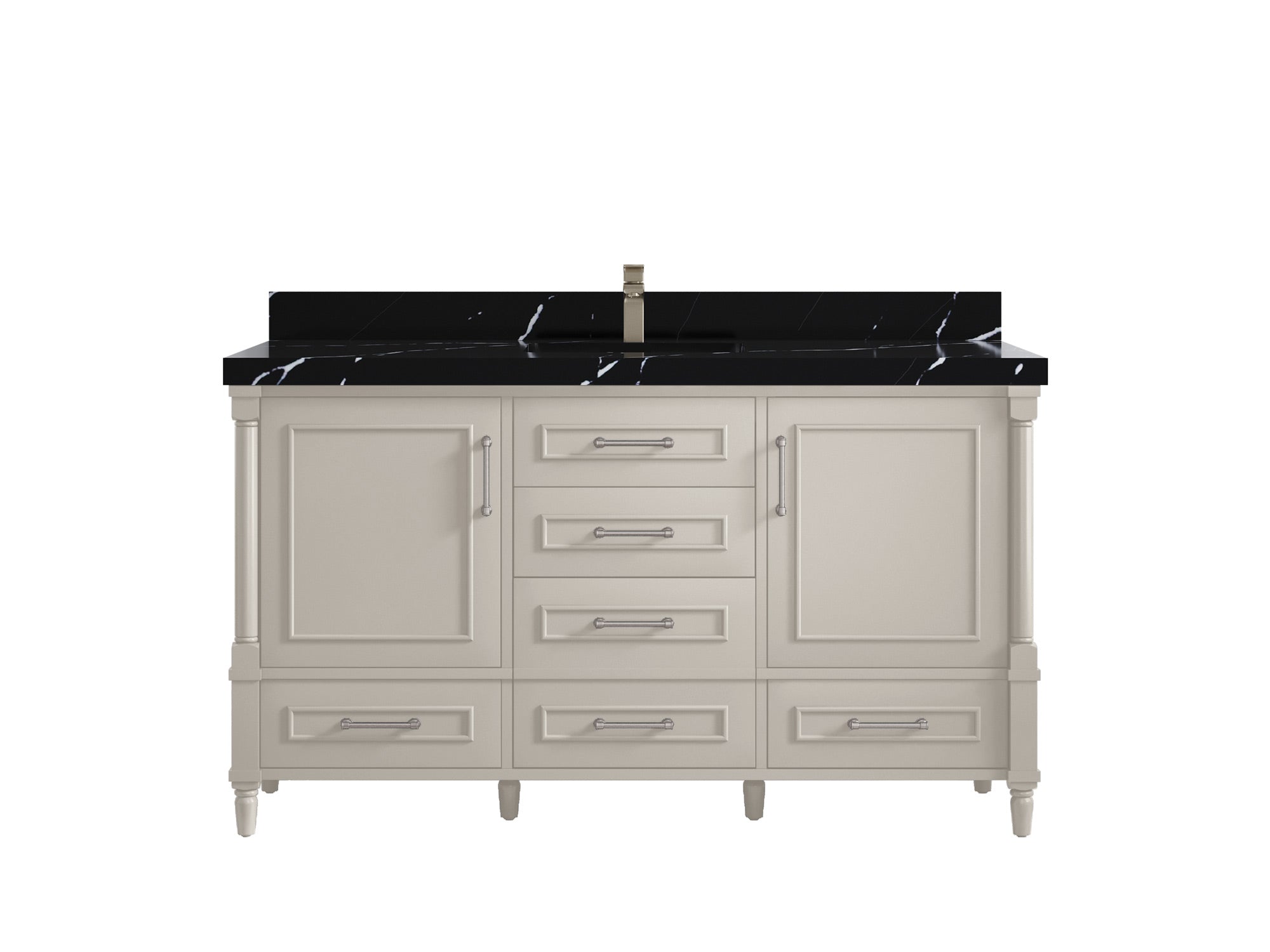 Aberdeen 60 in. W x 22 in. D Single Sink Bathroom Vanity - Willow Bath and Vanity