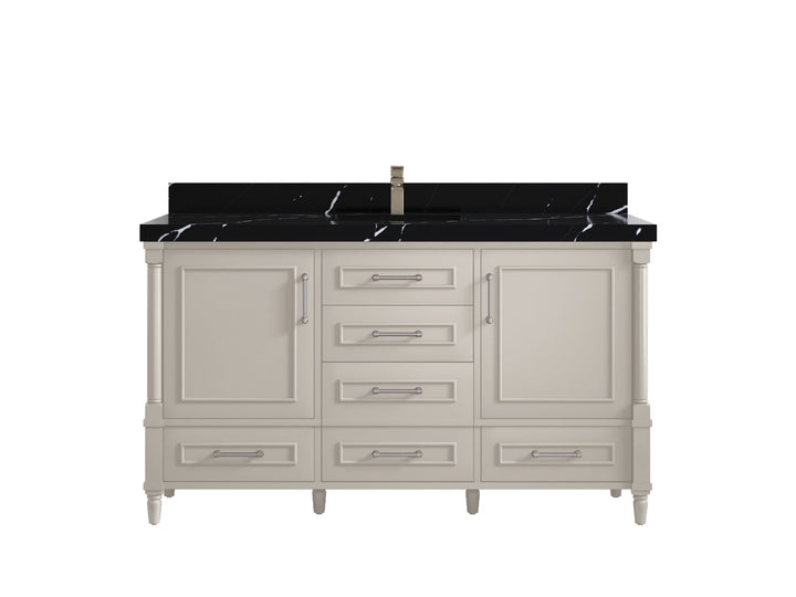 Aberdeen 60 in. W x 22 in. D Single Sink Bathroom Vanity - photo 8