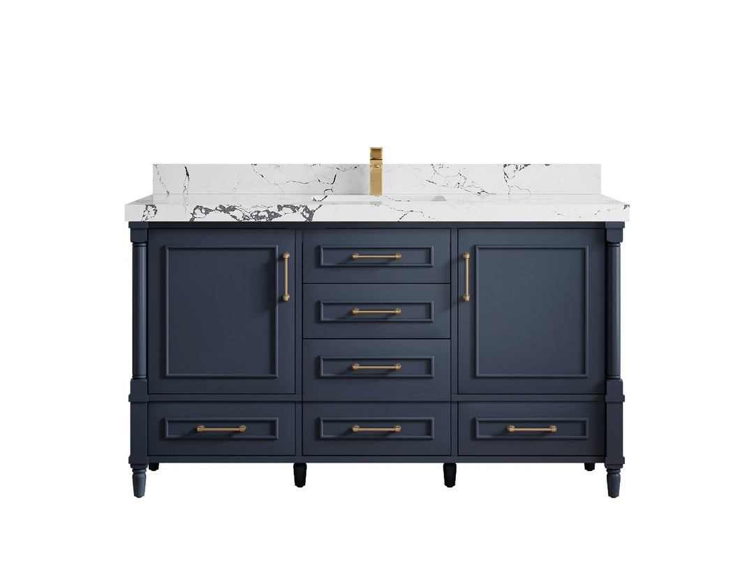 Aberdeen 60 in. W x 22 in. D Single Sink Bathroom Vanity - Willow Bath and Vanity