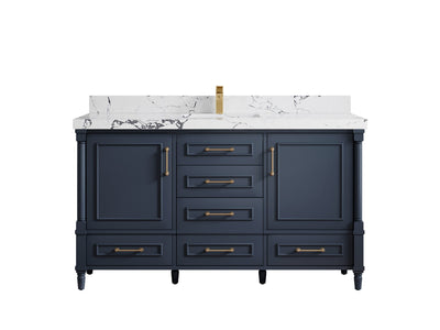 Aberdeen 60 in. W x 22 in. D Single Sink Bathroom Vanity - Willow Bath and Vanity