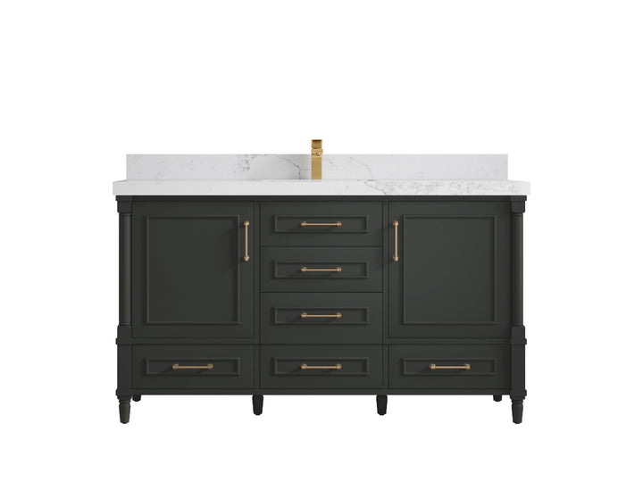 Aberdeen 60 in. W x 22 in. D Single Sink Bathroom Vanity - photo 15