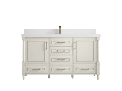 Aberdeen 60 in. W x 22 in. D Single Sink Bathroom Vanity - Willow Bath and Vanity