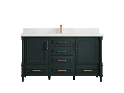 Aberdeen 60 in. W x 22 in. D Single Sink Bathroom Vanity - Willow Bath and Vanity