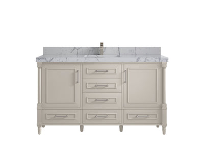 Aberdeen 60 in. W x 22 in. D Single Sink Bathroom Vanity - Willow Bath and Vanity
