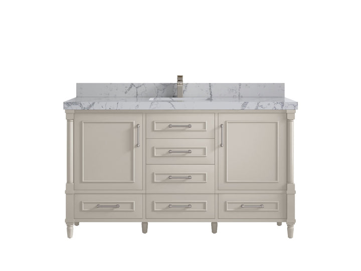 Aberdeen 60 in. W x 22 in. D Single Sink Bathroom Vanity - photo 40