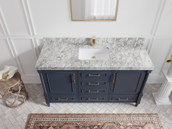 Aberdeen 60 in. W x 22 in. D Single Sink Bathroom Vanity - photo 19