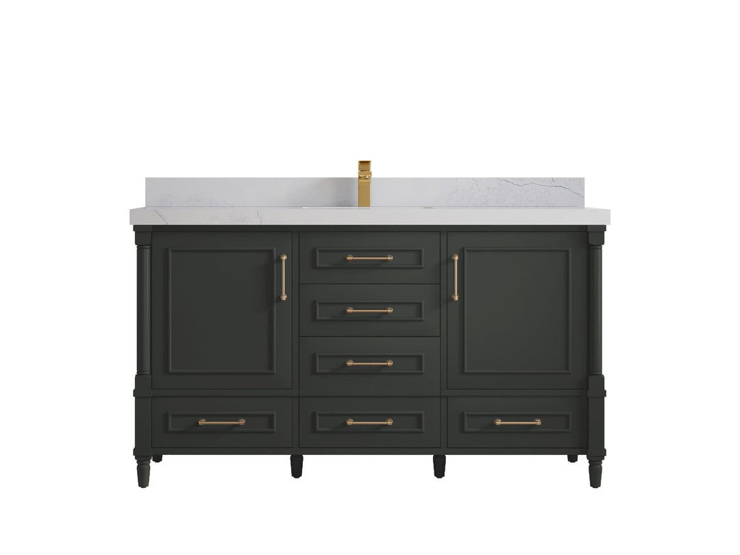 Aberdeen 60 in. W x 22 in. D Single Sink Bathroom Vanity - Willow Bath and Vanity