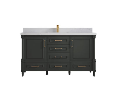 Aberdeen 60 in. W x 22 in. D Single Sink Bathroom Vanity - Willow Bath and Vanity