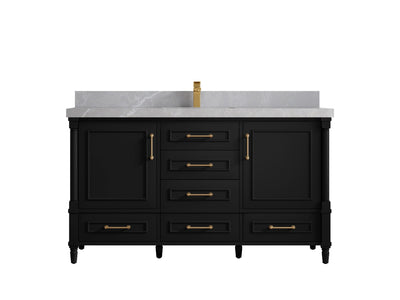 Aberdeen 60 in. W x 22 in. D Single Sink Bathroom Vanity - Willow Bath and Vanity