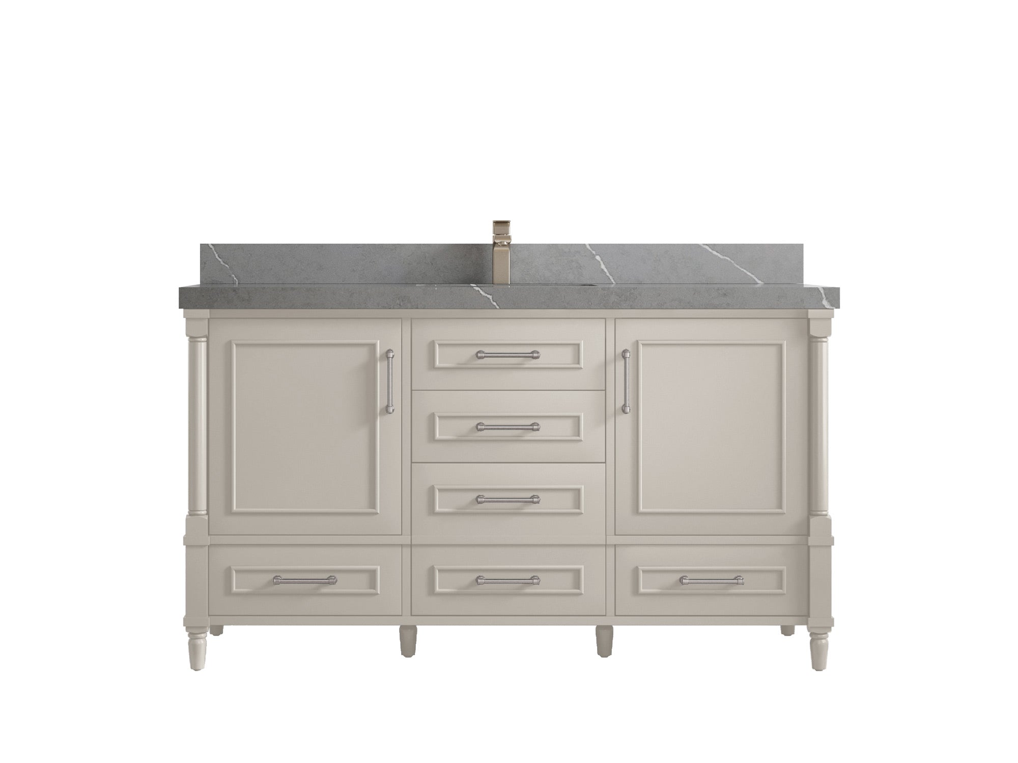 Aberdeen 60 in. W x 22 in. D Single Sink Bathroom Vanity - Willow Bath and Vanity