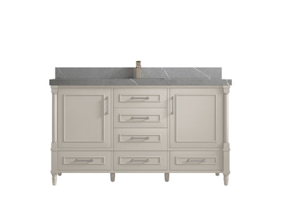 Aberdeen 60 in. W x 22 in. D Single Sink Bathroom Vanity - Willow Bath and Vanity