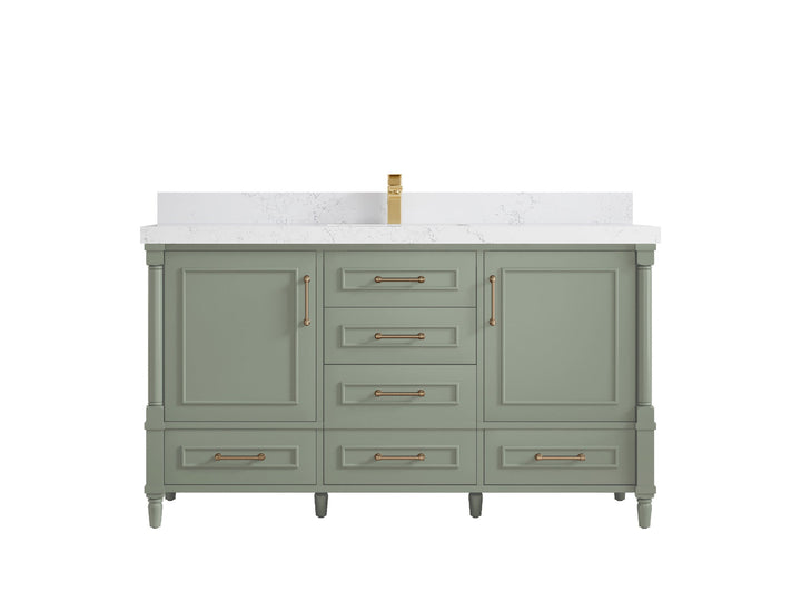 Aberdeen 60 in. W x 22 in. D Single Sink Bathroom Vanity - photo 29