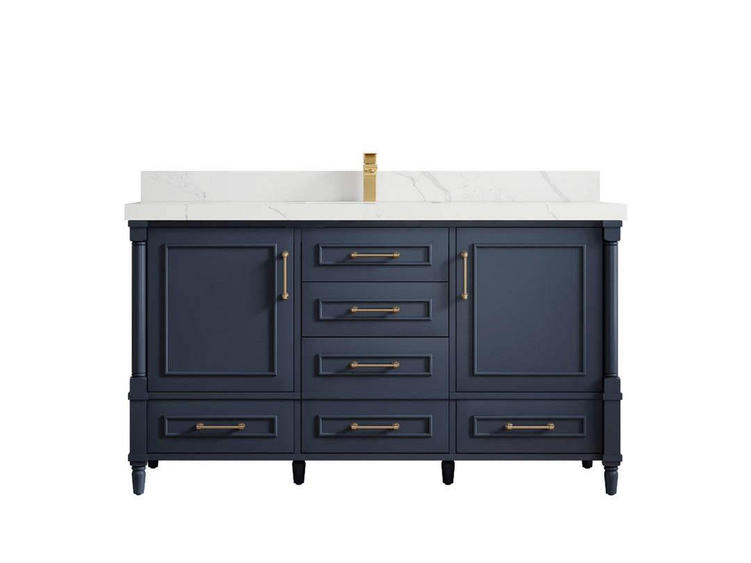 Aberdeen 60 in. W x 22 in. D Single Sink Bathroom Vanity - Willow Bath and Vanity