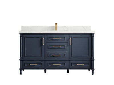 Aberdeen 60 in. W x 22 in. D Single Sink Bathroom Vanity - Willow Bath and Vanity