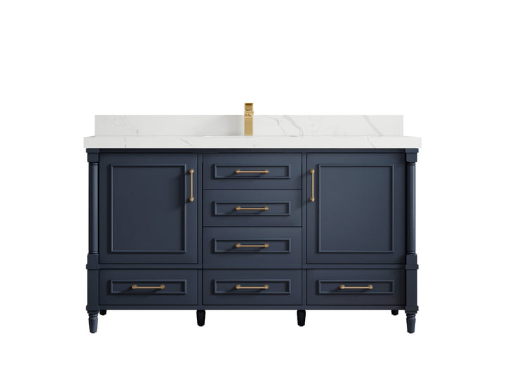 Aberdeen 60 in. W x 22 in. D Single Sink Bathroom Vanity - photo 12