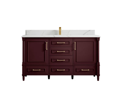 Aberdeen 60 in. W x 22 in. D Single Sink Bathroom Vanity - Willow Bath and Vanity