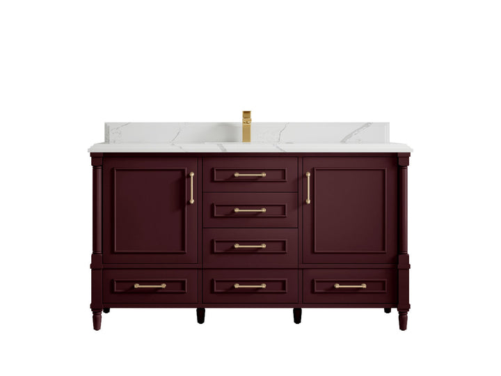 Aberdeen 60 in. W x 22 in. D Single Sink Bathroom Vanity - photo 24
