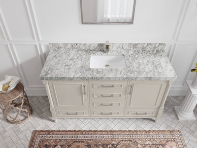 Aberdeen 60 in. W x 22 in. D Single Sink Bathroom Vanity - Willow Bath and Vanity