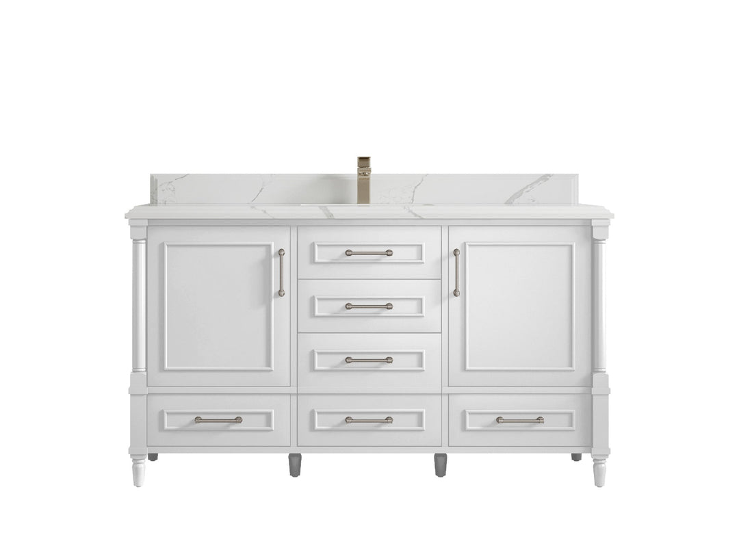 Aberdeen 60 in. W x 22 in. D Single Sink Bathroom Vanity - Willow Bath and Vanity