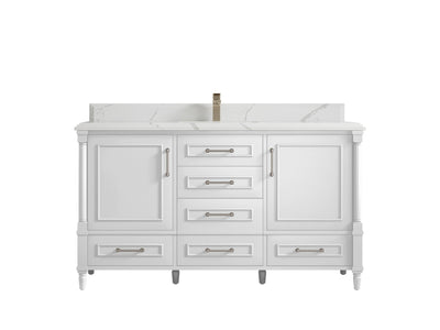 Aberdeen 60 in. W x 22 in. D Single Sink Bathroom Vanity - Willow Bath and Vanity