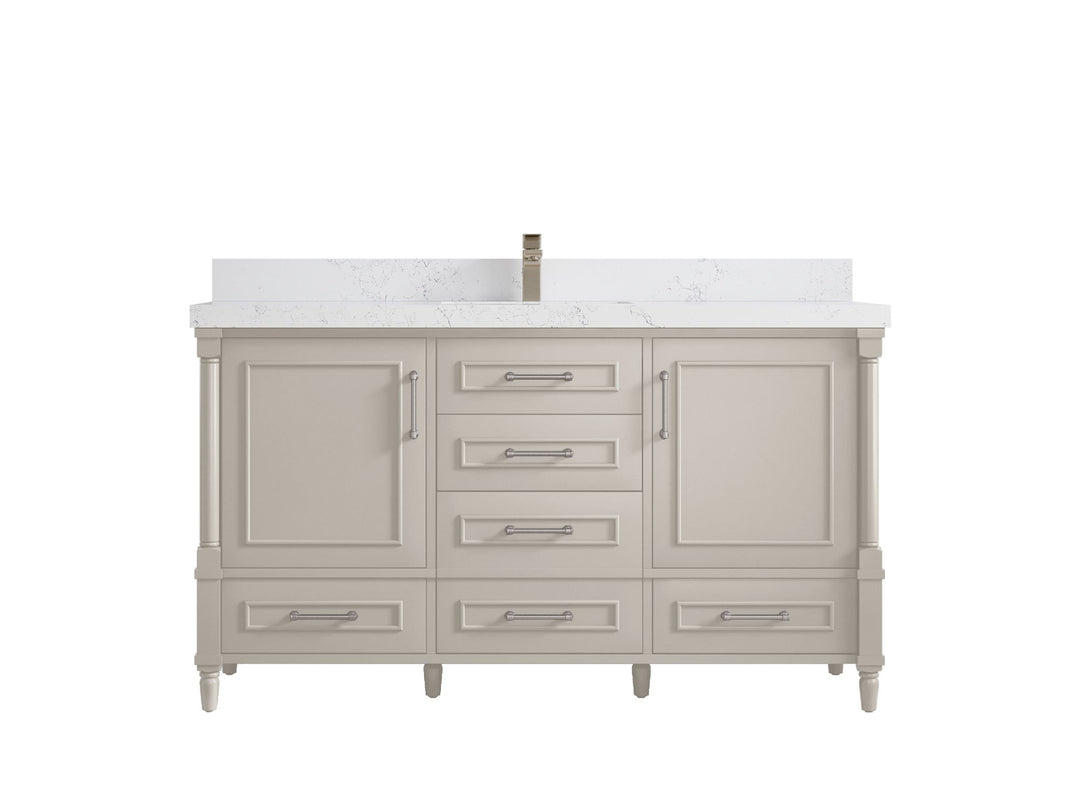 Aberdeen 60 in. W x 22 in. D Single Sink Bathroom Vanity - Willow Bath and Vanity