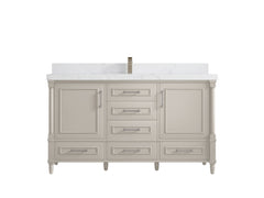 Aberdeen 60 in. W x 22 in. D Single Sink Bathroom Vanity - photo 28