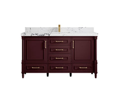 Aberdeen 60 in. W x 22 in. D Single Sink Bathroom Vanity - photo 40