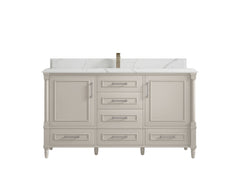 Aberdeen 60 in. W x 22 in. D Single Sink Bathroom Vanity - photo 22