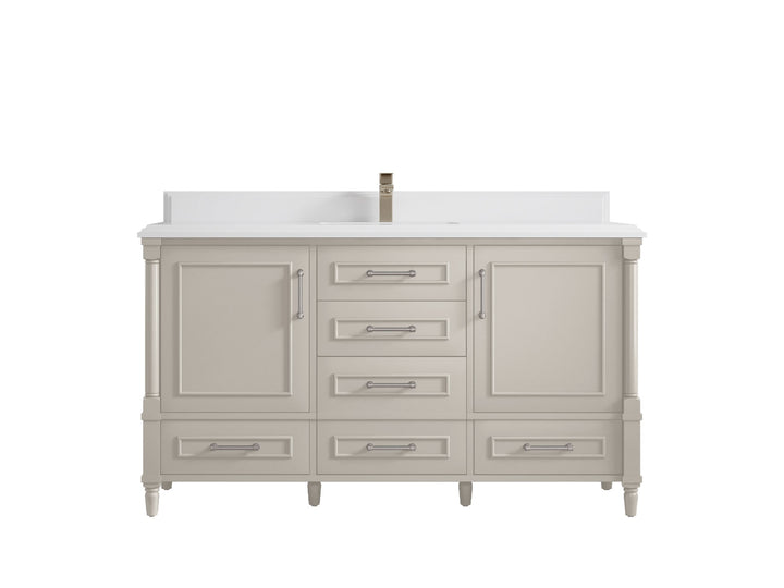Aberdeen 60 in. W x 22 in. D Single Sink Bathroom Vanity - photo 26