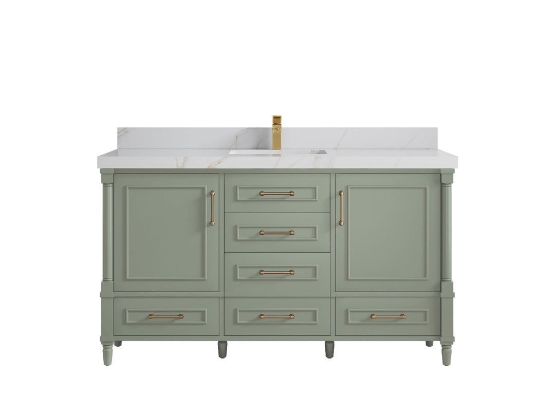 Aberdeen 60 in. W x 22 in. D Single Sink Bathroom Vanity - Willow Bath and Vanity