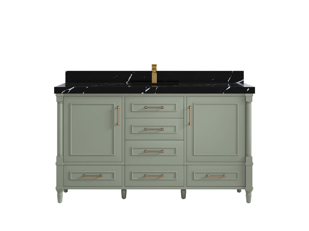 Aberdeen 60 in. W x 22 in. D Single Sink Bathroom Vanity - Willow Bath and Vanity