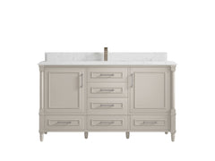 Aberdeen 60 in. W x 22 in. D Single Sink Bathroom Vanity - photo 24