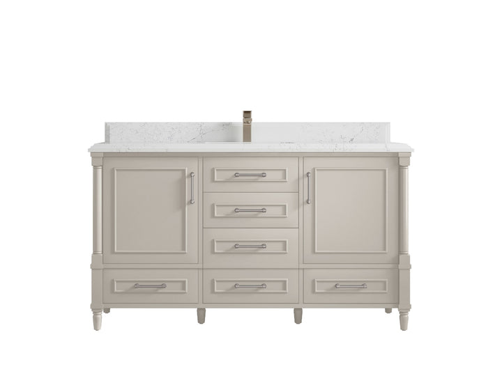 Aberdeen 60 in. W x 22 in. D Single Sink Bathroom Vanity - photo 24