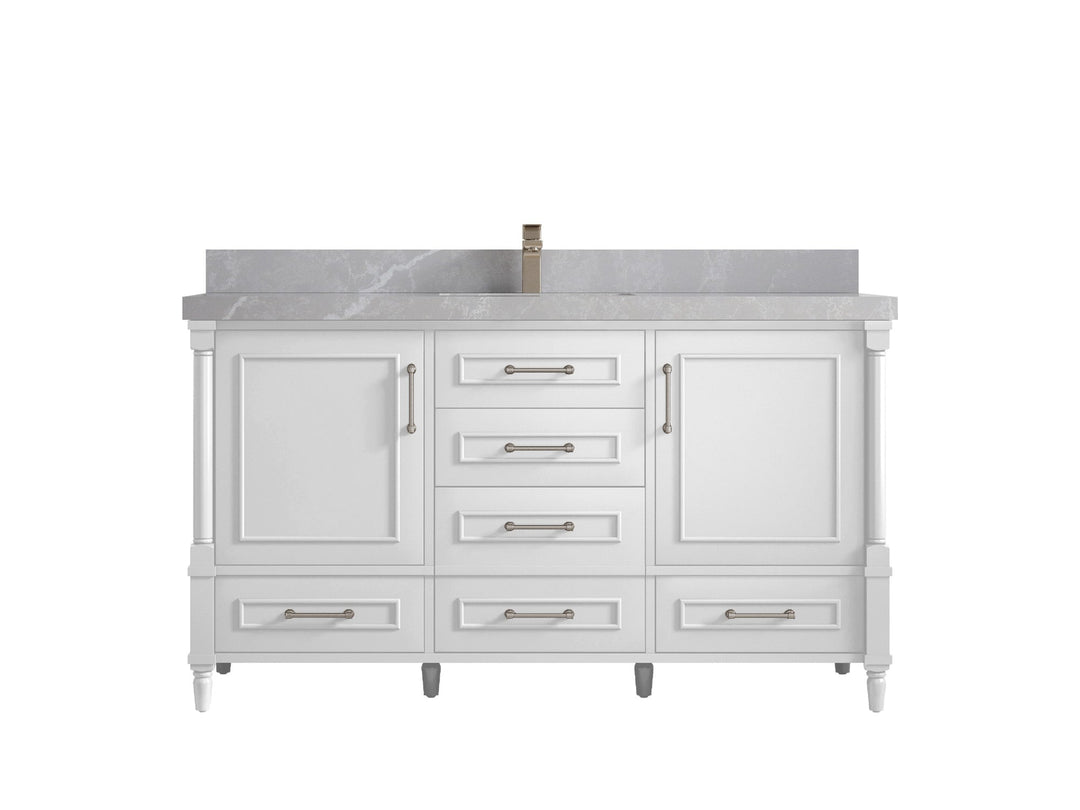 Aberdeen 60 in. W x 22 in. D Single Sink Bathroom Vanity - Willow Bath and Vanity