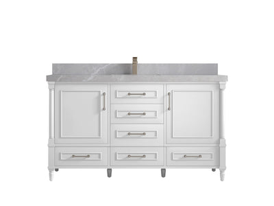 Aberdeen 60 in. W x 22 in. D Single Sink Bathroom Vanity - Willow Bath and Vanity