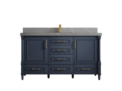 Aberdeen 60 in. W x 22 in. D Single Sink Bathroom Vanity - Willow Bath and Vanity