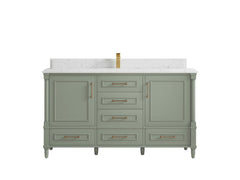 Aberdeen 60 in. W x 22 in. D Single Sink Bathroom Vanity - photo 25