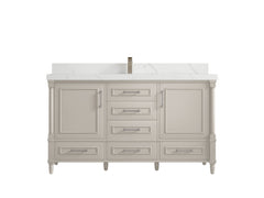 Aberdeen 60 in. W x 22 in. D Single Sink Bathroom Vanity - photo 12
