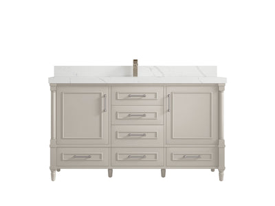 Aberdeen 60 in. W x 22 in. D Single Sink Bathroom Vanity - Willow Bath and Vanity