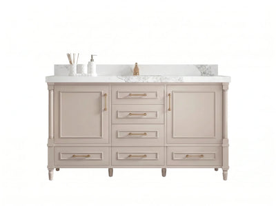 Aberdeen 60 in. W x 22 in. D Single Sink Bathroom Vanity - Willow Bath and Vanity
