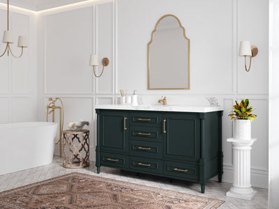Aberdeen 60 in. W x 22 in. D Single Sink Bathroom Vanity - Willow Bath and Vanity