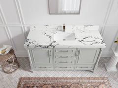 Aberdeen 60 in. W x 22 in. D Single Sink Bathroom Vanity - photo 29
