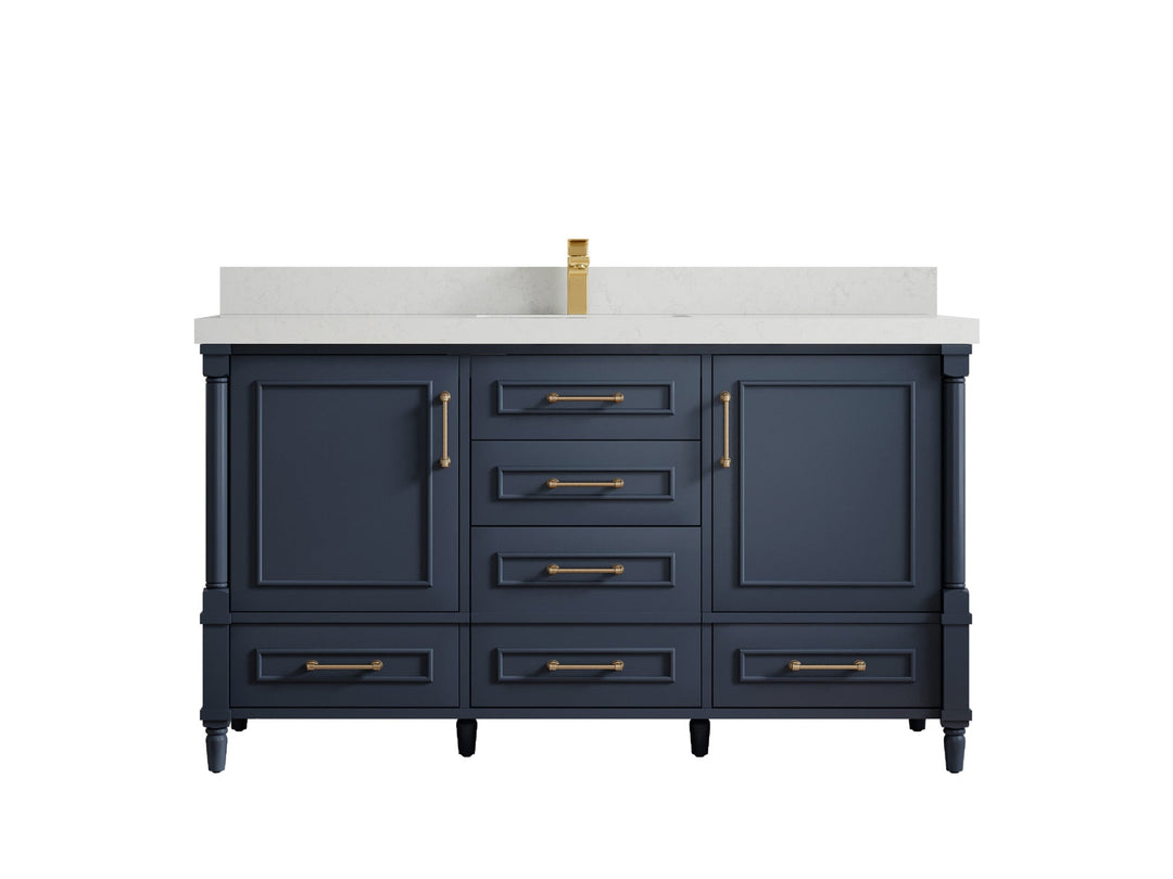 Aberdeen 60 in. W x 22 in. D Single Sink Bathroom Vanity - Willow Bath and Vanity