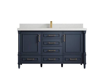 Aberdeen 60 in. W x 22 in. D Single Sink Bathroom Vanity - Willow Bath and Vanity