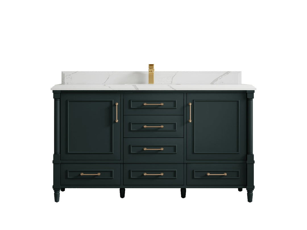 Aberdeen 60 in. W x 22 in. D Single Sink Bathroom Vanity - Willow Bath and Vanity