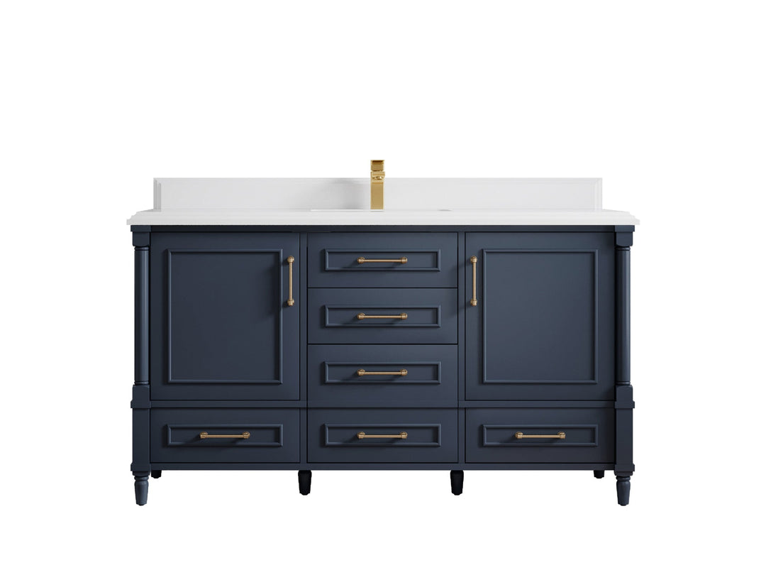 Aberdeen 60 in. W x 22 in. D Single Sink Bathroom Vanity - Willow Bath and Vanity